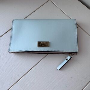 Kate Spade Elegant Light Blue Wallet